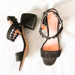 ⚡️Flash Sale⚡️Kitten heel with Pom Pom